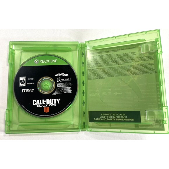 Call of Duty: Black Ops IIII Microsoft 2018 Xbox One Disc & Case Tested - Picture 4 of 8